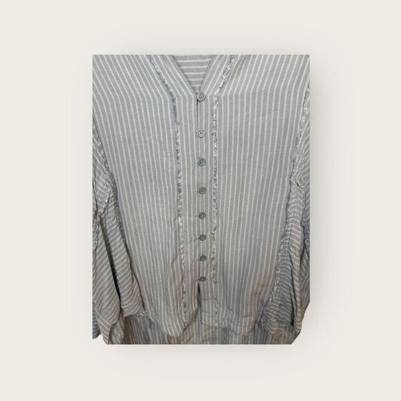 Free People We The Free One & Only Stripe Dolman Top Size Small - Picture 6 of 8